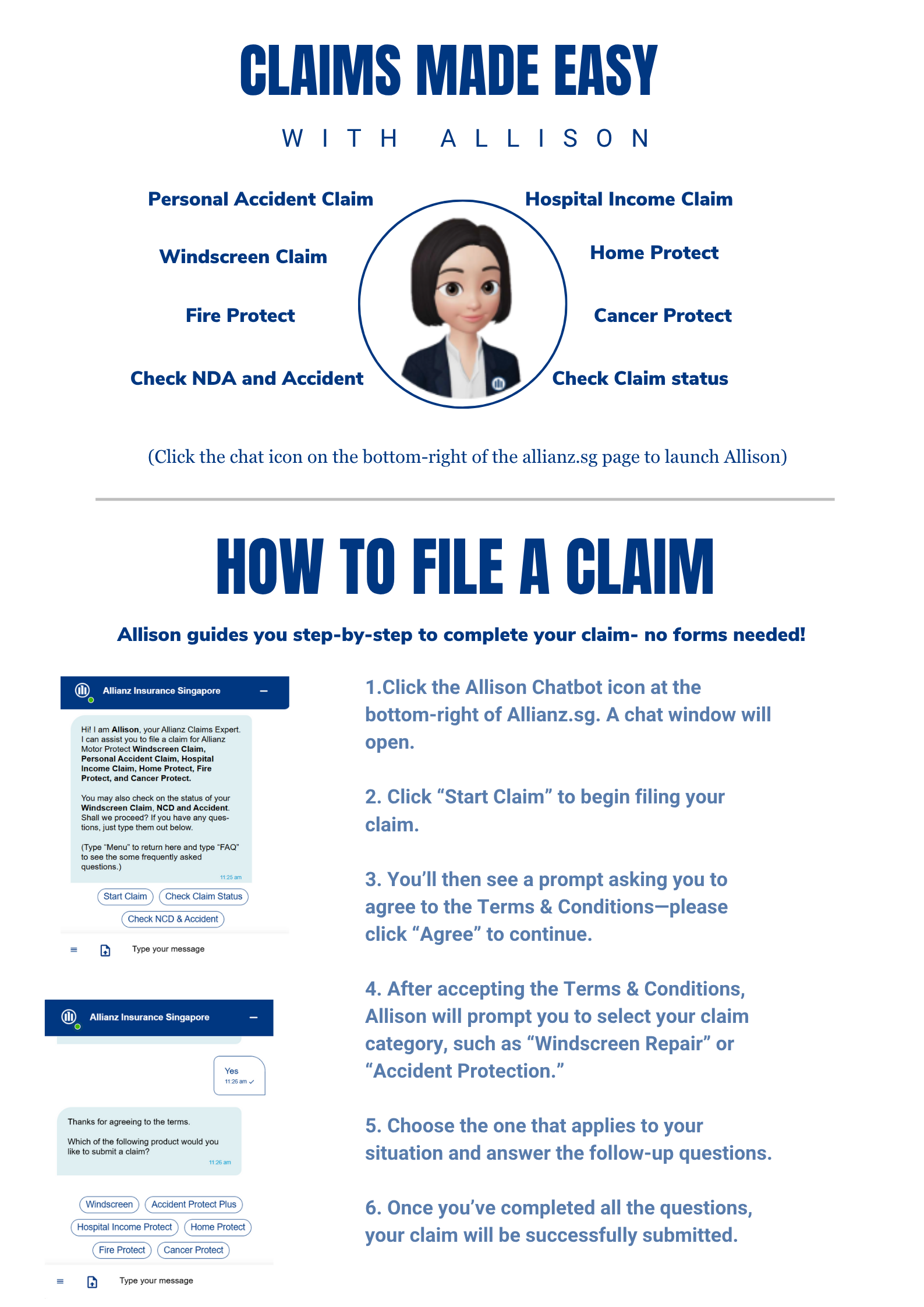 Allison Claims Visual