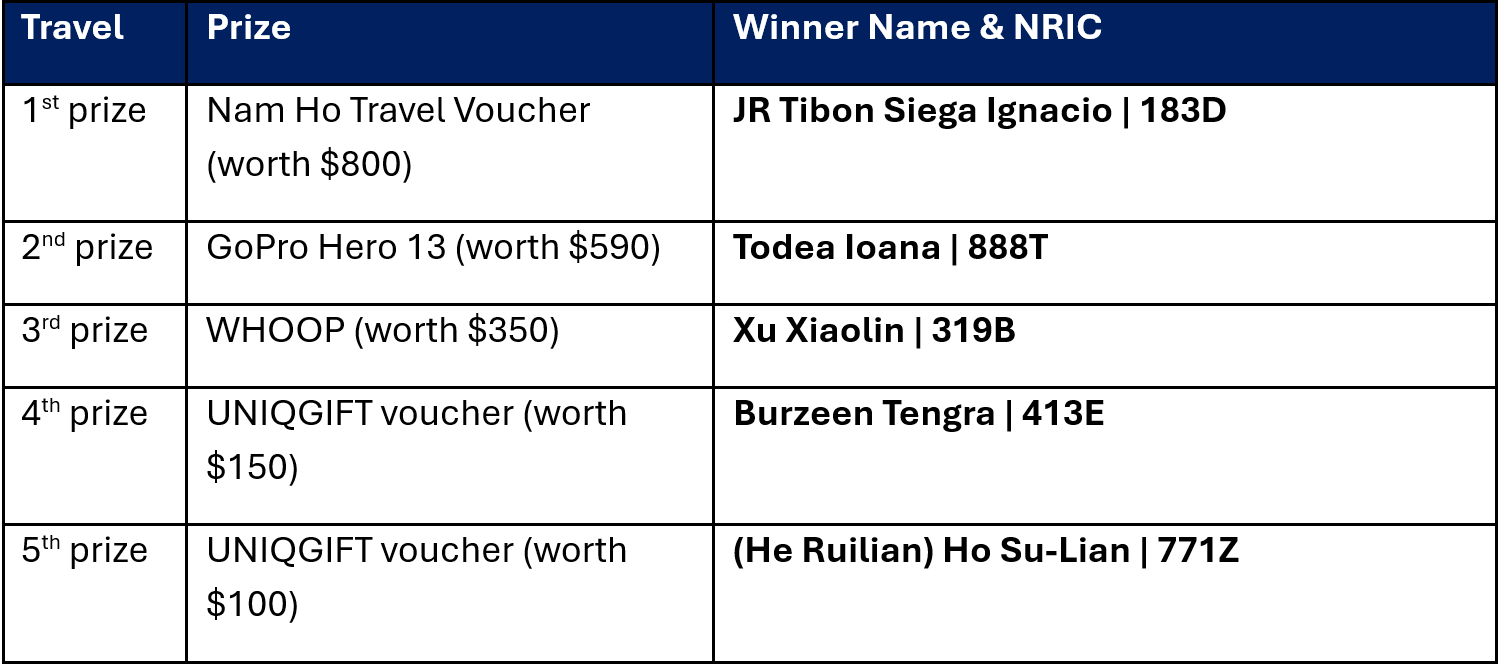 travel winner